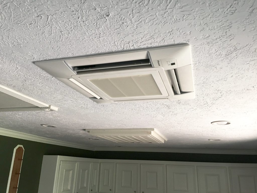 ceiling ductless mini split