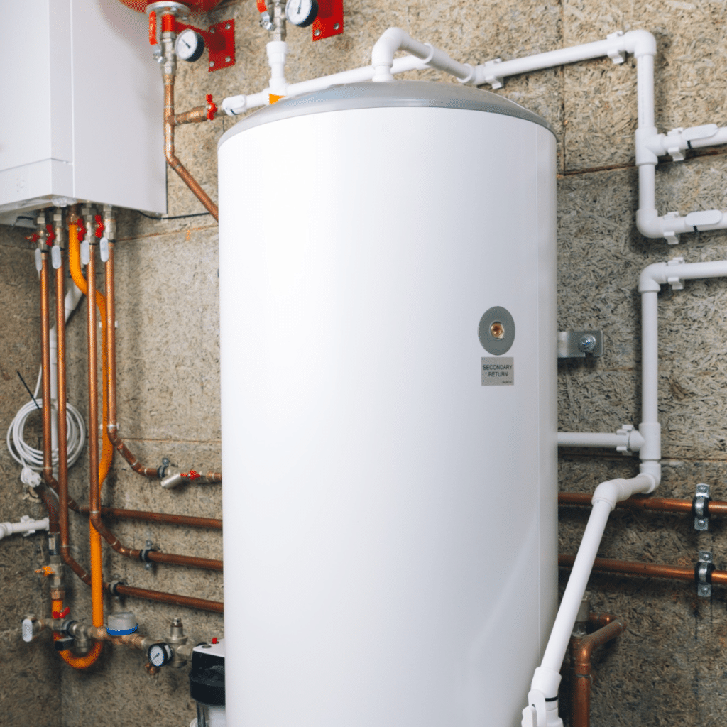 water heater in a Houston home