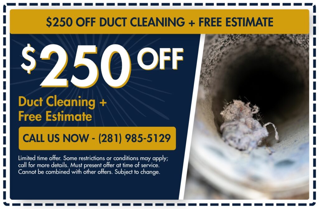 $250 Off Duct Cleaning + Free Estimate