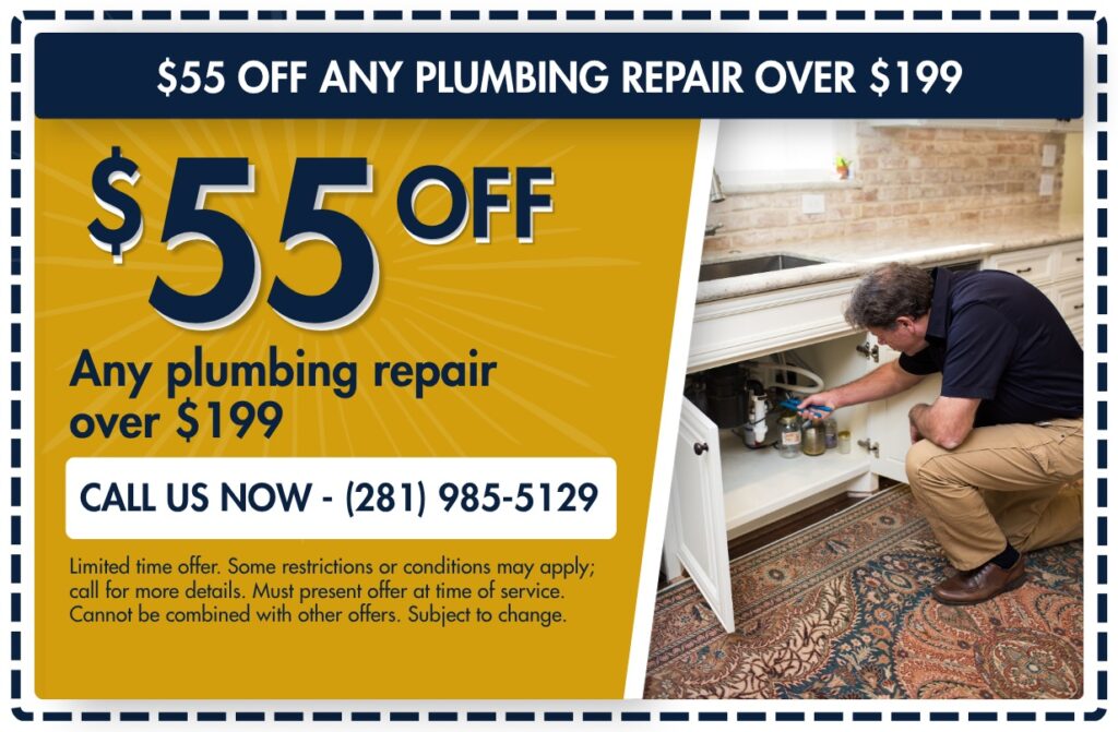 $55 Off Any Plumbing Repair Over $199